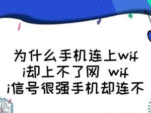 手机有WiFi信号却无法上网该怎么办？（排查解决手机无法连接WiFi的问题）