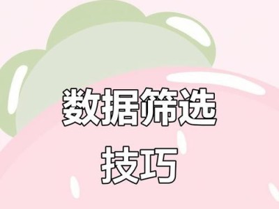 电脑上数据筛选教程（使用电脑软件进行数据筛选，提高工作效率与准确性）