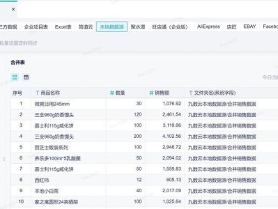 多个Excel表格合并的方法和技巧（简单操作、提高效率，教你快速合并Excel表格）